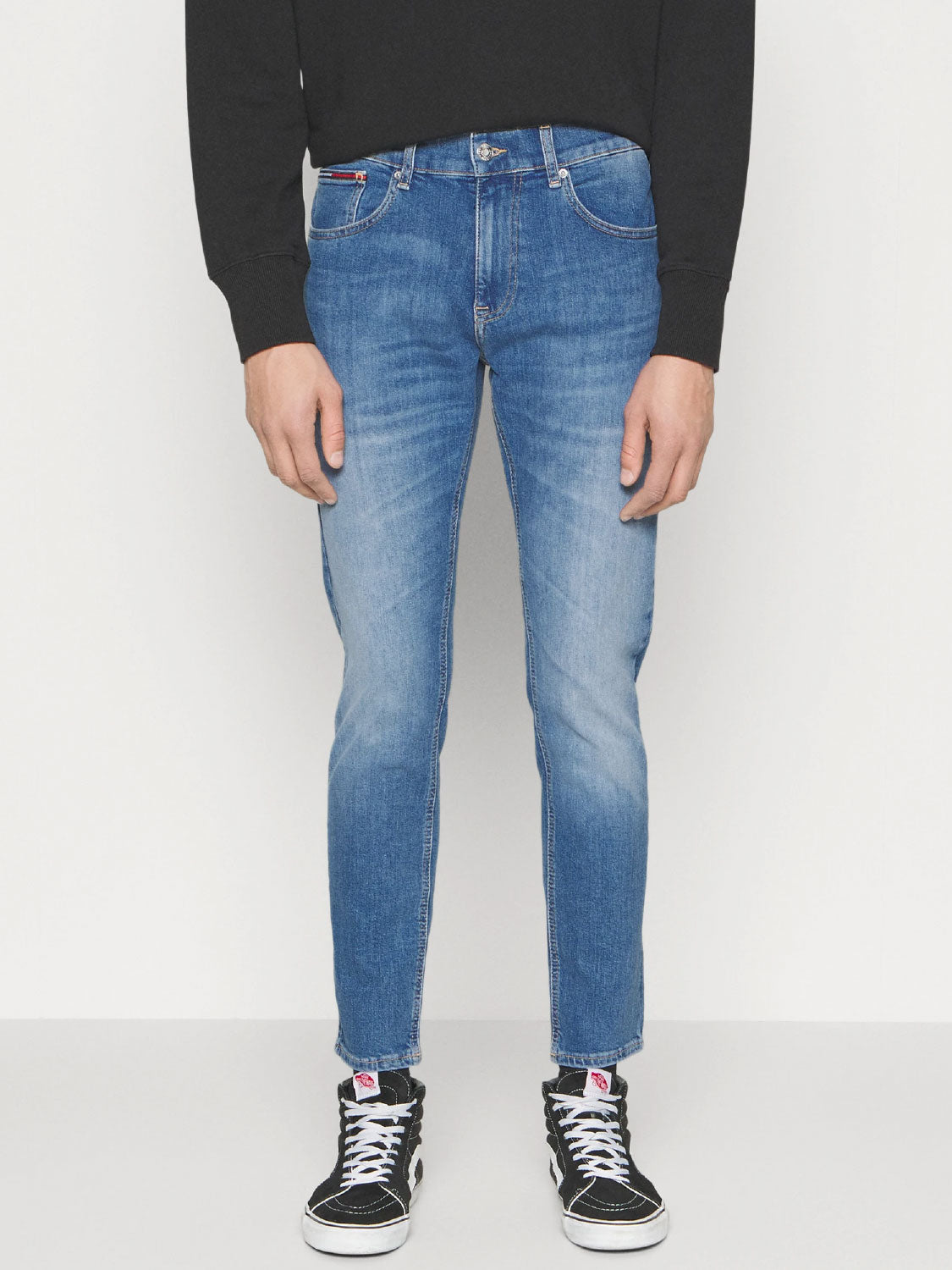 Taper Jeans Jeans Tommy Austin Station – Slim Denim Light Gas