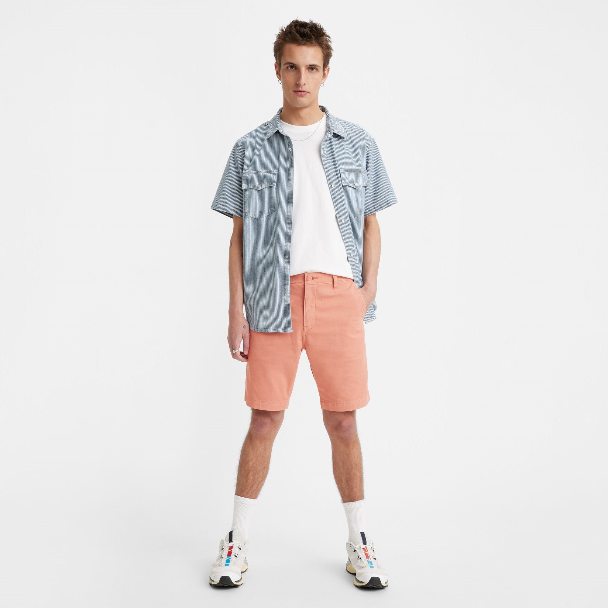 Fitted cheap chino shorts