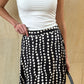 Charli London Remi Skirt Black & White Print