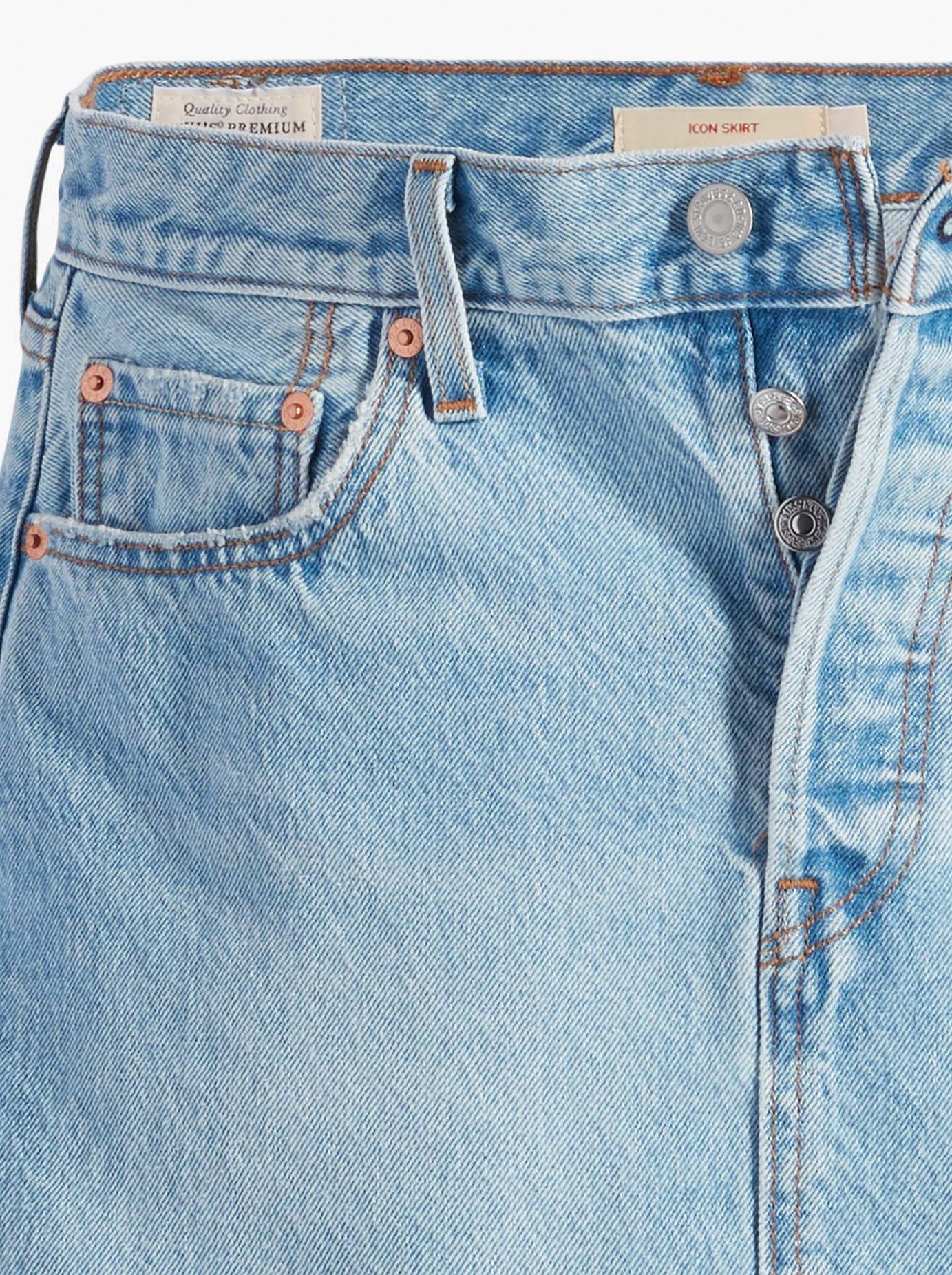 Levi's premium denim skirt sale