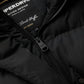 Superdry Longline Hooded Duvet Coat Black